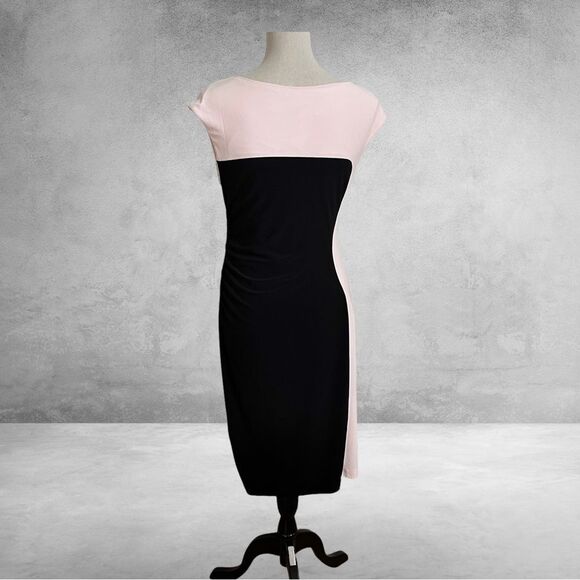 New With Tags Established 1952 Black/Pink Sleeveless Dress Size 10 - Picture 2 of 9